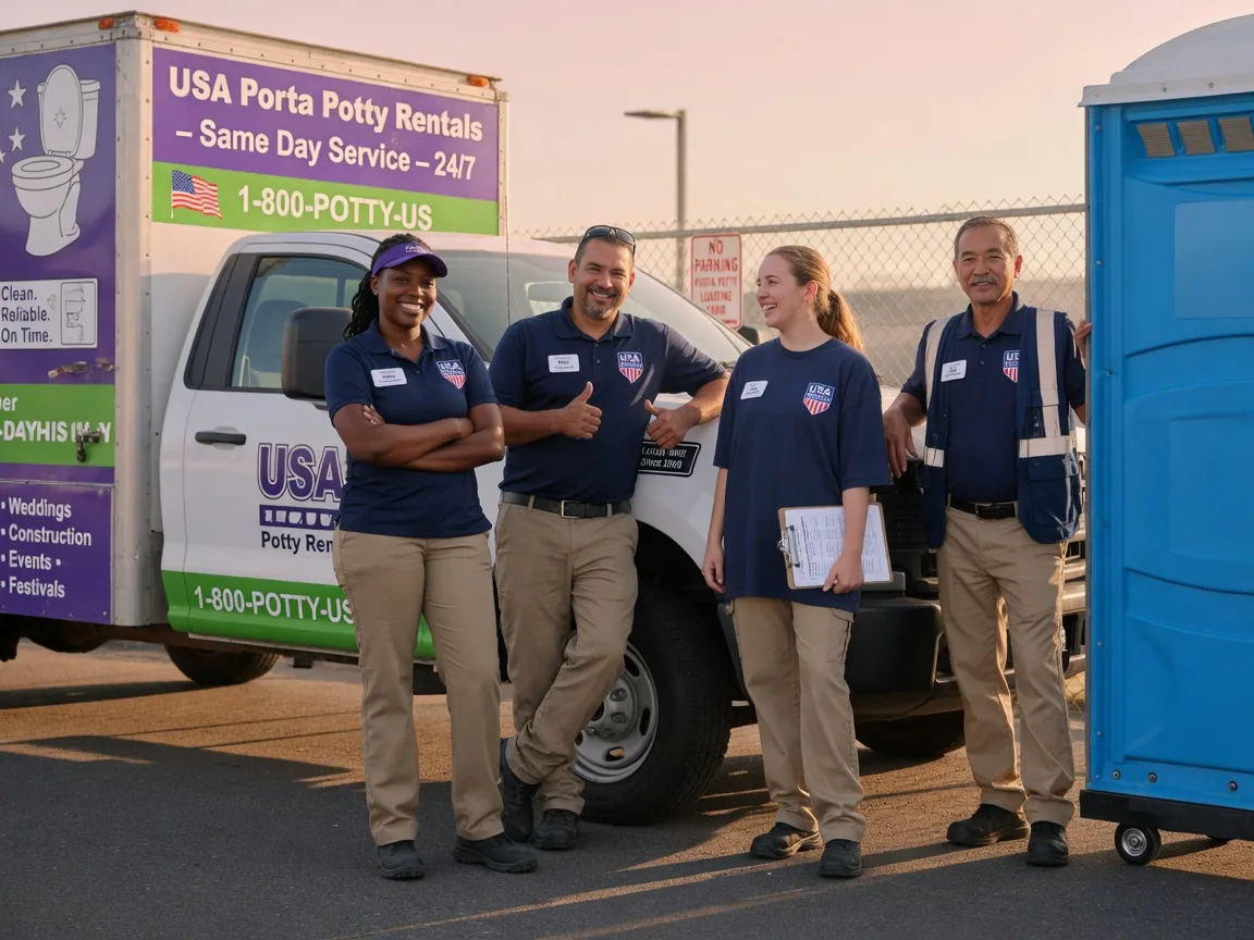Porta Potty Rental company in De Witt, IA